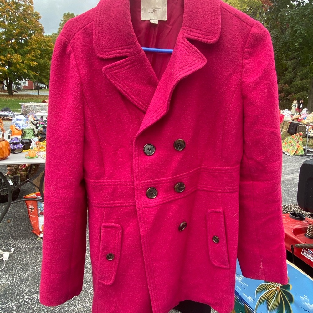 Pink coat